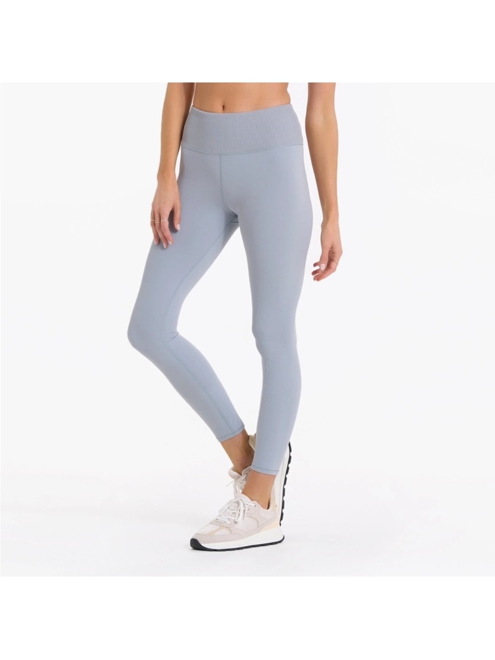 Vuori Rib Studio Legging Blue Small